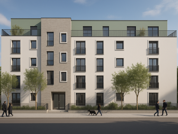 Wohnung zum Kauf - Neubau provisionsfrei 345.000 € 3 Zimmer 90 m² 2. Geschoss Zwickau 08056