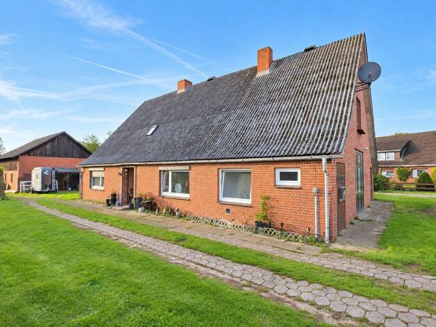 Bauernhaus zum Kauf 249.000 € 5 Zimmer 121 m² 4.731 m² Grundstück Laumühlen Hechthausen 21755