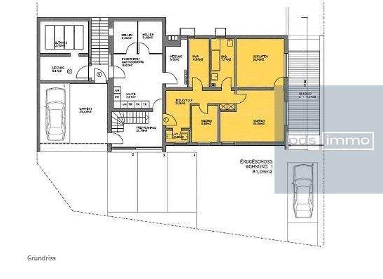 Wohnung zum Kauf 256.700 € 2 Zimmer 81 m² Filsch Trier 54296