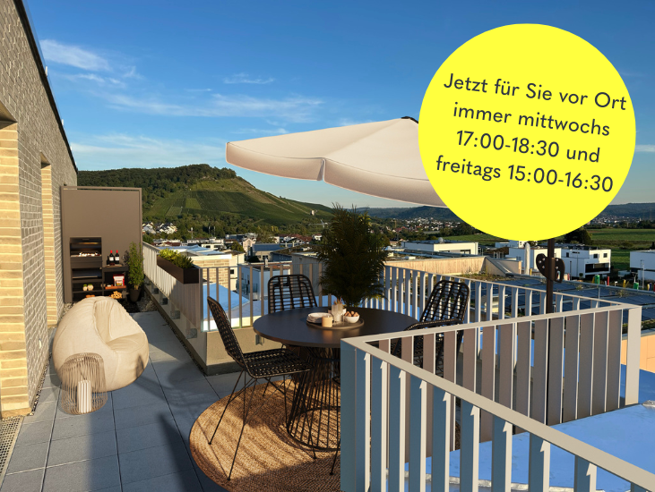 Wohnung zum Kauf provisionsfrei 395.000 € 2 Zimmer 67 m²<br/>Wohnfläche 1.<br/>Geschoss ab sofort<br/>Verfügbarkeit Merlotweg 3 Korb Korb 71404