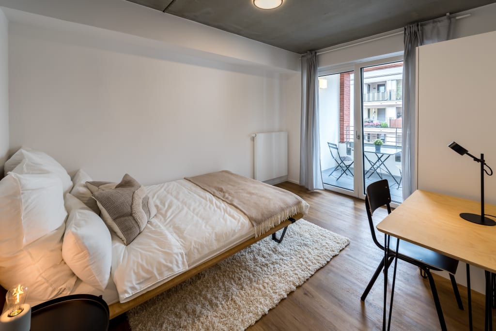 Wohnung zur Miete Wohnen auf Zeit 780 € 2 Zimmer 11,1 m²<br/>Wohnfläche 04.03.2025<br/>Verfügbarkeit Gref-Völsing-Straße 15 Ostend Frankfurt am Main 60314