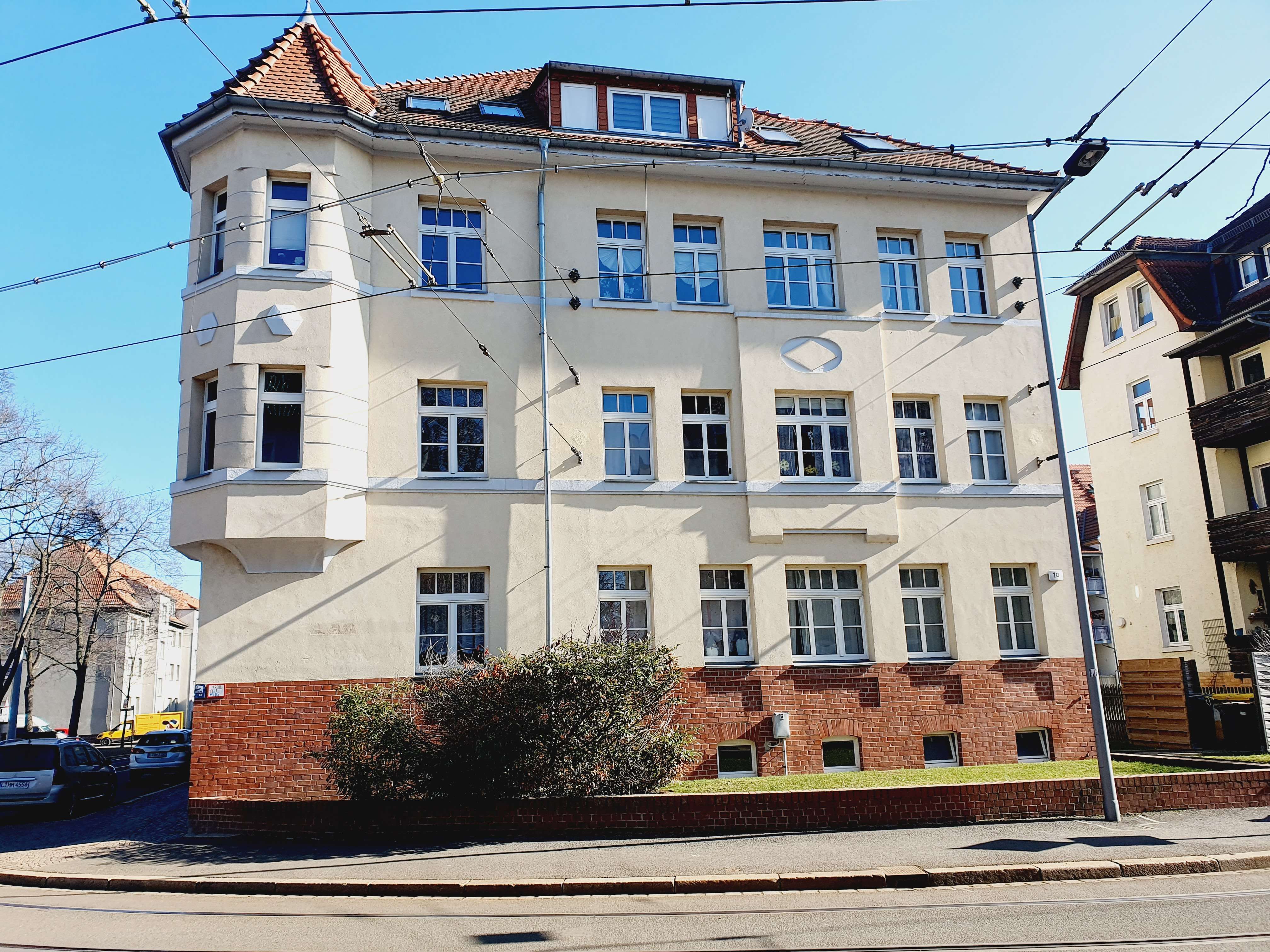 Wohnung zur Miete 599 € 1 Zimmer 43 m²<br/>Wohnfläche EG<br/>Geschoss ab sofort<br/>Verfügbarkeit Pfeilstraße 10 Großzschocher Leipzig 04249