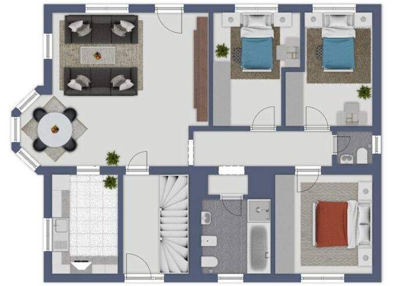 Einfamilienhaus zum Kauf 359.000 € 4 Zimmer 104 m² 1.020 m² Grundstück Bellershausen Diebach-Bellershausen 91583