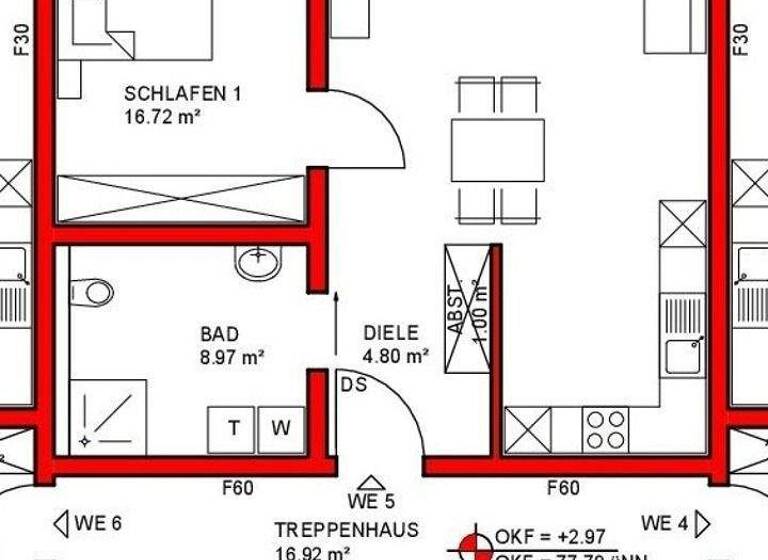Wohnung zur Miete 850 € 2 Zimmer 65 m² frei ab 01.07.2026 Kettig 56220