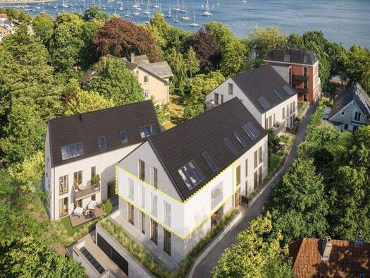 Wohnung zum Kauf - Neubau provisionsfrei 560.000 € 3 Zimmer 70 m² 1. Geschoss Bergstraße 19a Eckernförde 24340