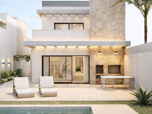 Doppelhaushälfte zum Kauf provisionsfrei 406.345 € 3 Zimmer 122 m² 258 m² Grundstück San Juan de los terreros