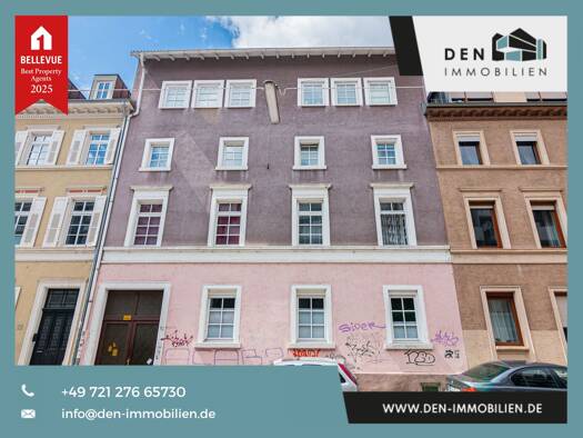 Wohnung zum Kauf 160.000 € 1 Zimmer 37 m² 3. Geschoss Karlsruhe 76135