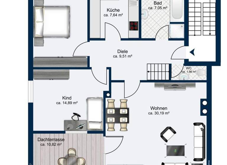 Maisonette zum Kauf 320.000 € 4 Zimmer 116 m² 2. Geschoss Altdorf 90518