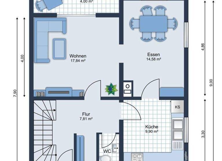 Doppelhaushälfte zum Kauf 459.000 € 4 Zimmer 113 m² 543 m² Grundstück Oberlauterbach Aresing / Oberlauterbach 86561