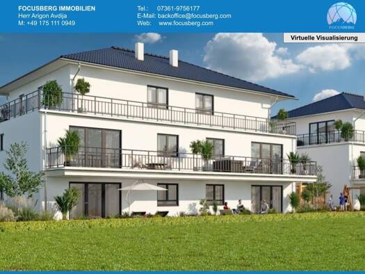 Wohnung zum Kauf - Erstbezug provisionsfrei 428.000 € 3 Zimmer 86 m² Geschoss 1/3 frei ab 01.01.2027 Unterkochen Aalen 73432