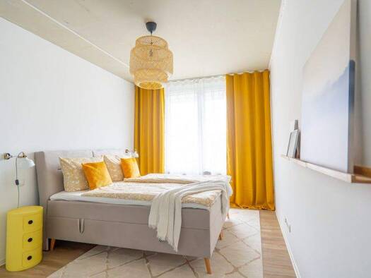 Wohnung zur Miete - Erstbezug 709 € 2 Zimmer 45,7 m² 5. Geschoss Riebeckstraße 35 Reudnitz-Thonberg Leipzig / Reudnitz-Thonberg 04317