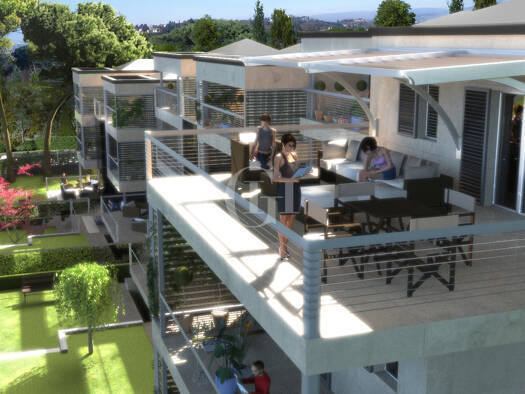 Penthouse zum Kauf 1.100.000 € 4 Zimmer 180 m² 1. Geschoss Florence