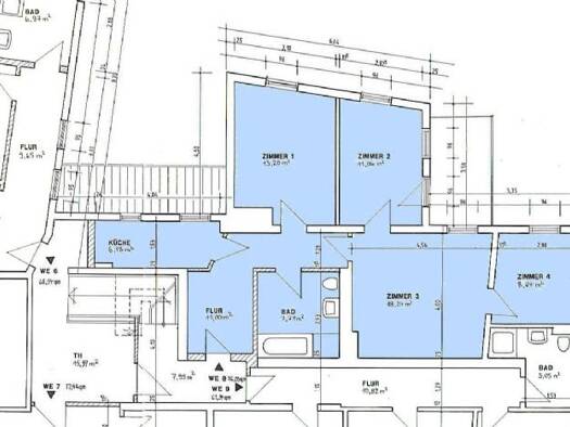 Wohnung zur Miete 380 € 4 Zimmer 76 m² 2. Geschoss frei ab 01.03.2026 Katharinenstraße 10 Blankenburg 38889