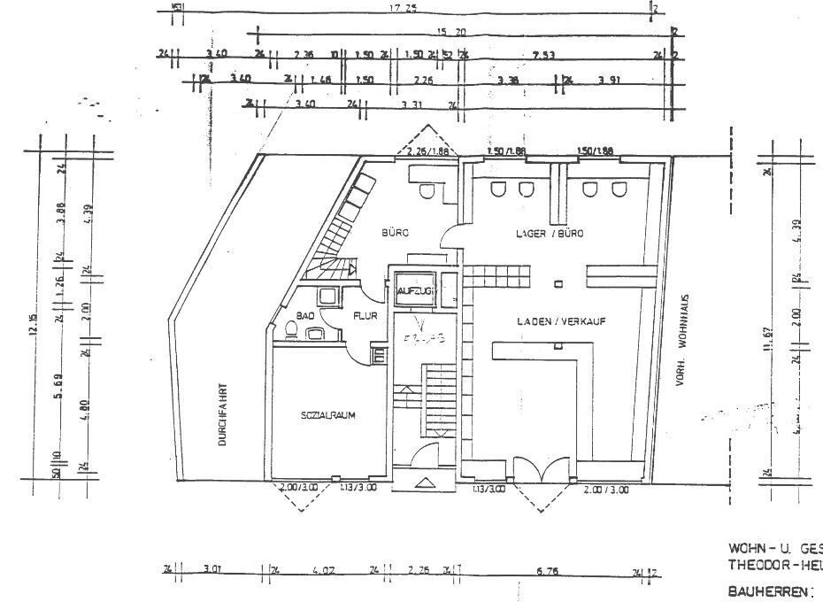 Praxisfläche zur Miete 1.100 € 130 m²<br/>Bürofläche Theodor-Heuss-Straße 3 Innenstadt Witten 58452