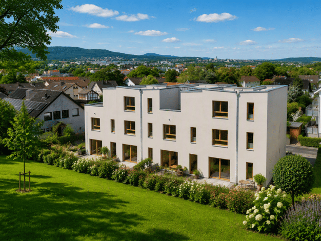 Reihenmittelhaus zur Miete - Erstbezug 1.812 € 4 Zimmer 145 m² 160 m² Grundstück frei ab 01.09.2026 Fasanenhof Fasanenhof 34125