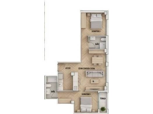 Wohnung zum Kauf 163.900 € 2 Zimmer 65 m² Alcoi / Alcoy 03801