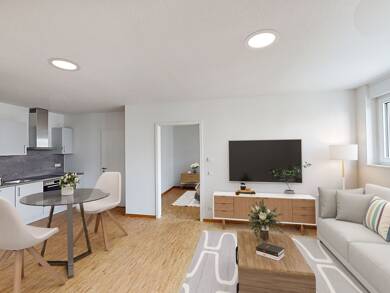Wohnung zur Miete - Erstbezug 1.120 € 2 Zimmer 58,4 m² 2. Geschoss frei ab 01.09.2025 Marktplatz 9 Emmendingen Emmendingen 79312