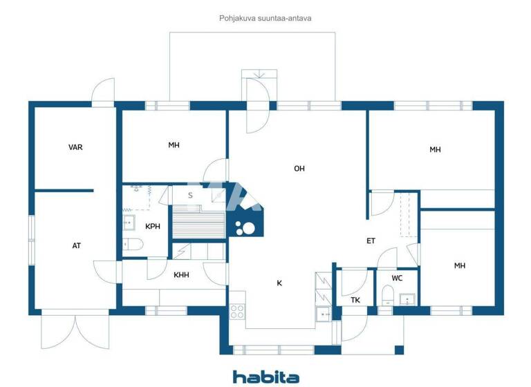Einfamilienhaus zum Kauf 165.000 € 4 Zimmer 99,5 m² 1.000 m² Grundstück Vatukkatie 1 Liminka 91900