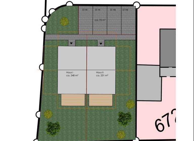 Doppelhaushälfte zum Kauf 756.302 € 6 Zimmer 190 m²<br/>Wohnfläche 274 m²<br/>Grundstück Wachendorfer Str. Zirndorf Zirndorf 90513