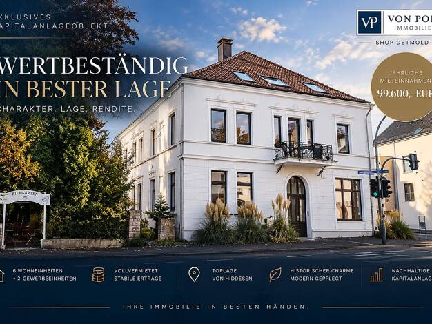 Haus zum Kauf 1.583.000 € 16 Zimmer 429 m² 753 m² Grundstück Hiddesen Detmold 32760