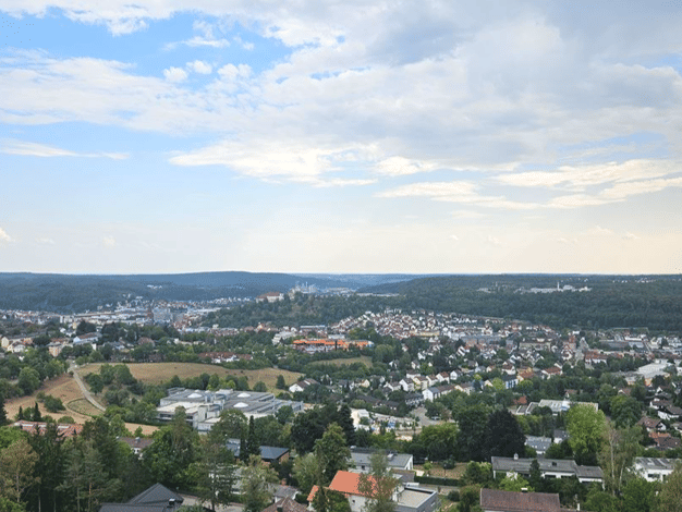 Penthouse zur Miete 1.120 € 2,5 Zimmer 90 m² 13. Geschoss Innenstadt Heidenheim an der Brenz 89518