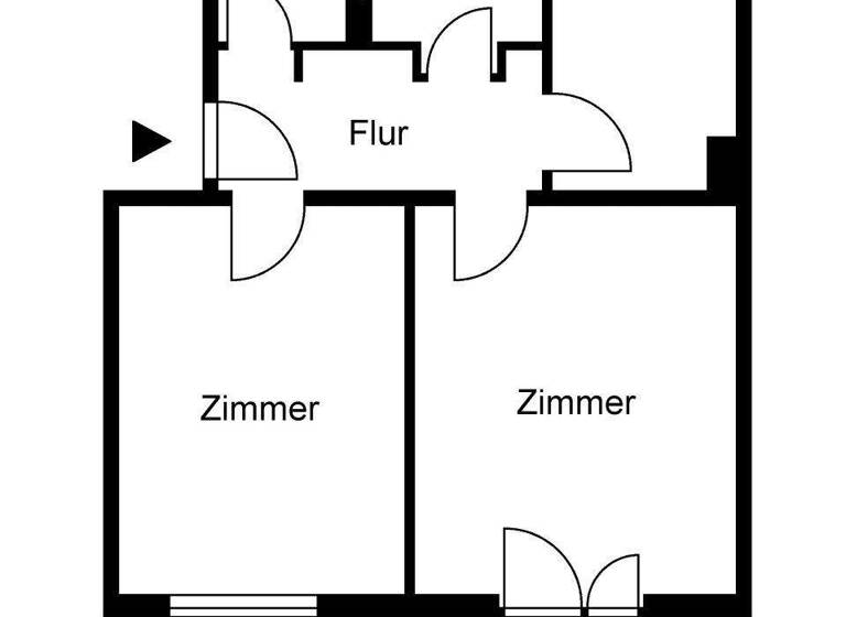 Wohnung zur Miete 450 € 3 Zimmer 57,7 m² 2. Geschoss Hanewald 2 Frankfurt Frankfurt (Oder) 15230