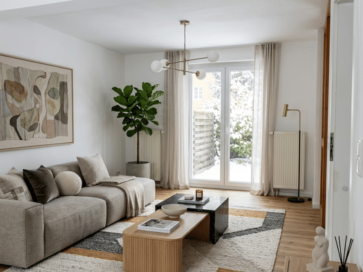 Reihenmittelhaus zur Miete 610 € 3 Zimmer 60,7 m² 85 m² Grundstück Wilhelm-Külz-Straße 5 Zschornewitz Gräfenhainichen 06791