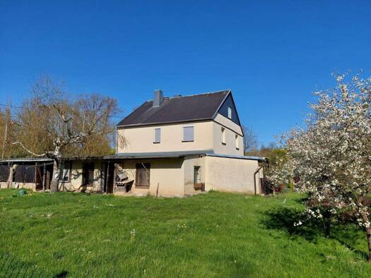 Einfamilienhaus zum Kauf 40.000 € 3 Zimmer 85 m² 1.618 m² Grundstück frei ab sofort Grunau Roßwein 04741