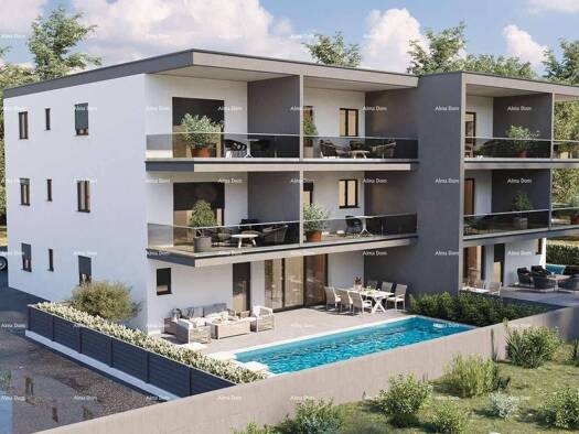 Wohnung zum Kauf - Erstbezug 345.000 € 3 Zimmer 78 m² Geschoss 2/3 Novigrad 52466