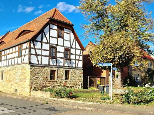 Bauernhaus zur Miete 1.000 € 1 Zimmer 165 m² 360 m² Grundstück Donndorf 06571