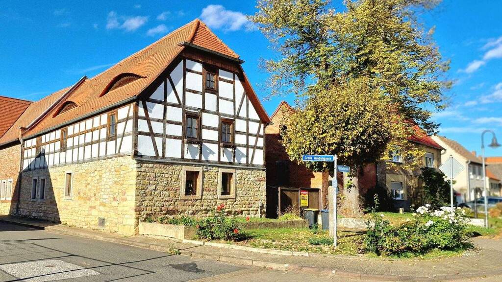 Bauernhaus zur Miete 1.000 € 1 Zimmer 165 m² 360 m² Grundstück Donndorf 06571