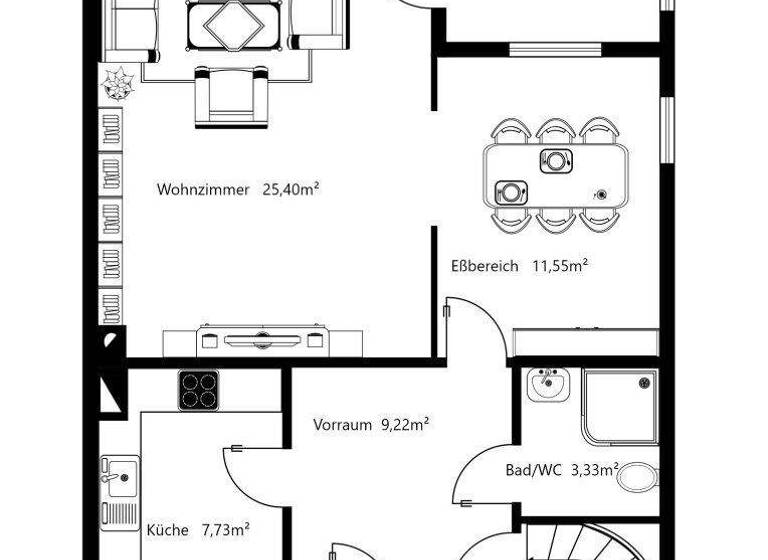 Reihenmittelhaus zur Miete 1.596 € 3 Zimmer 125,1 m² Pfarrer-Matz-Gasse Wien,Floridsdorf 1210