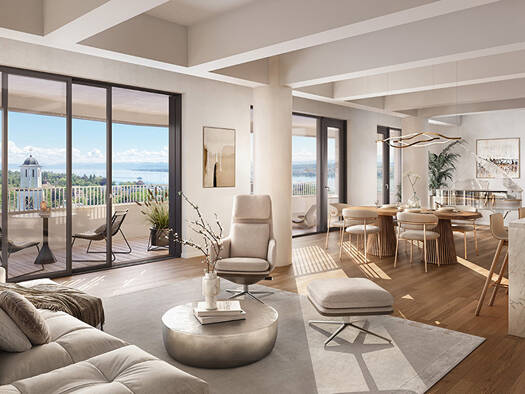 Loft zum Kauf - Neubau provisionsfrei 1.120.000 € 3 Zimmer 112 m² 6. Geschoss Moltkestraße Petershausen Konstanz 78467