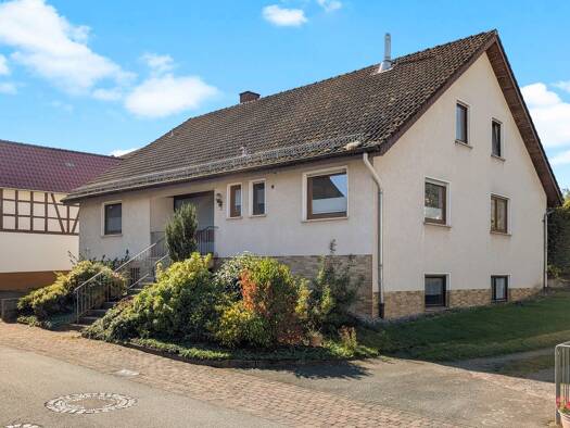 Einfamilienhaus zum Kauf 198.000 € 4 Zimmer 140,1 m² 1.434 m² Grundstück Frohnhausen Battenberg 35088
