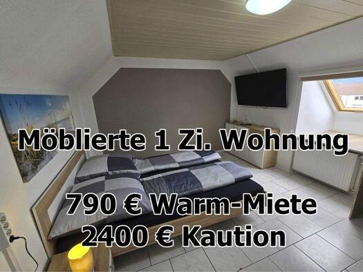 Wohnung zur Miete 500 € 1 Zimmer 26 m² 3. Geschoss Im Schelmen 7 Neustadt-Stadt Neustad an der Weinstraße 67433