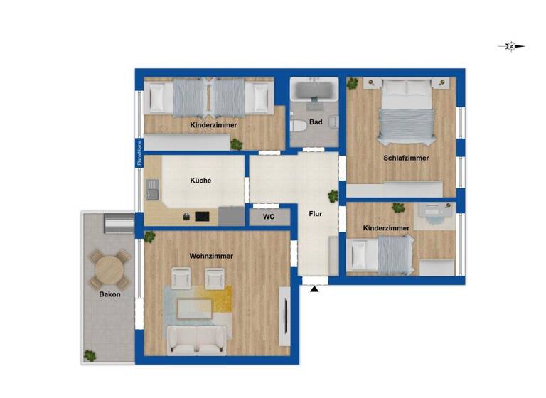 Wohnung zum Kauf 199.000 € 4 Zimmer 78 m² Übach Übach-Palenberg 52531
