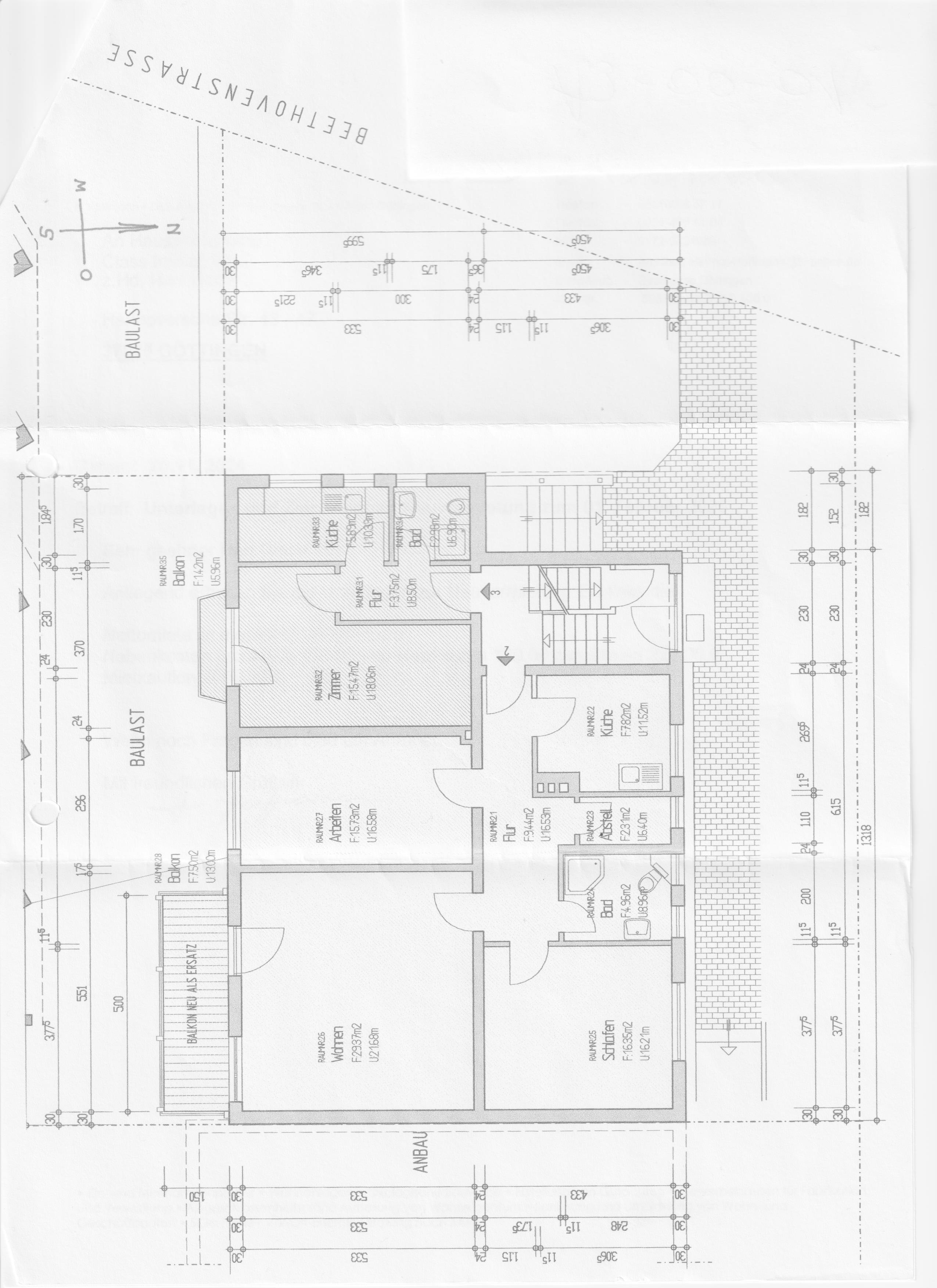 Wohnung zur Miete 960 € 4 Zimmer 95 m²<br/>Wohnfläche EG<br/>Geschoss ab sofort<br/>Verfügbarkeit Beethovenstraße Göttingen 37085