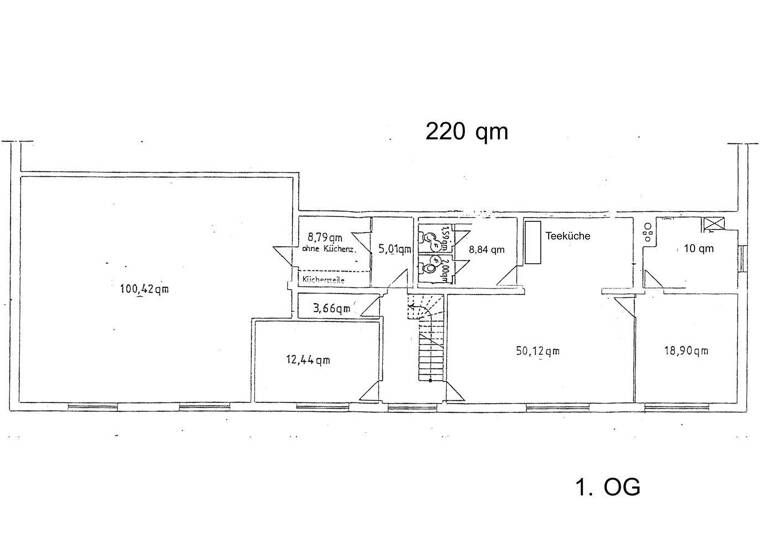 Büro zur Miete provisionsfrei 1.100 € Innenstadt Aurich 26603