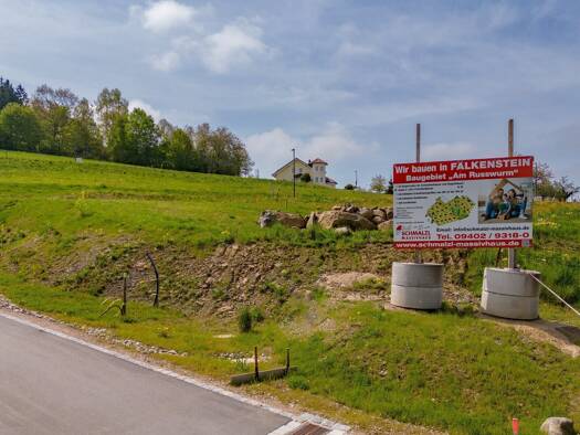 Grundstück zum Kauf provisionsfrei 63.680 € 398 m² Grundstück Am Rußwurm Falkenstein Falkenstein 93167