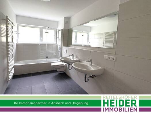 Wohnung zur Miete 970 € 2 Zimmer 76,7 m² Ansbach 91522