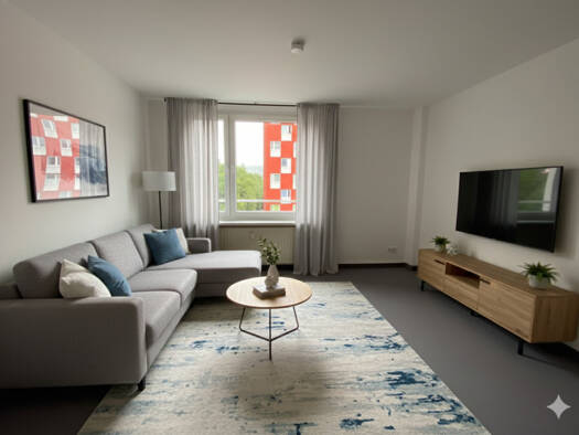 Wohnung zur Miete 280 € 2 Zimmer 54,3 m² 10. Geschoss Friedrich-König-Straße 11 Suhl Suhl 98527