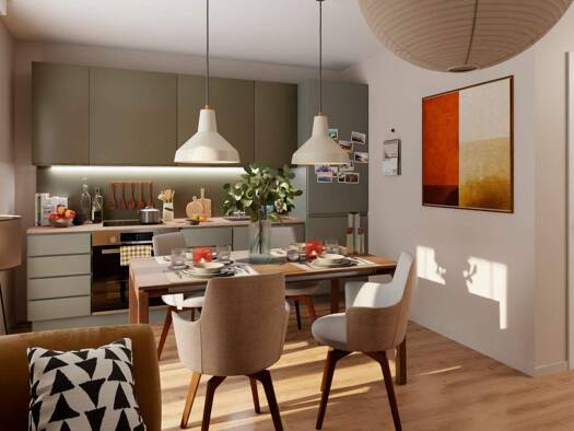 Wohnung zum Kauf - Neubau provisionsfrei 219.900 € 2 Zimmer 49,9 m² 1. Geschoss frei ab 01.02.2027 Seeallee 16 Müllrose 15299