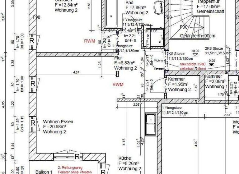 Wohnung zur Miete 799 € 2 Zimmer 63,8 m² EG Frankfurter Str. 10 Müllrose 15299