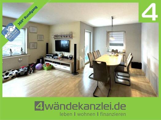 Wohnung zum Kauf 210.000 € 4 Zimmer 105 m² EG Gau-Bickelheim 55599