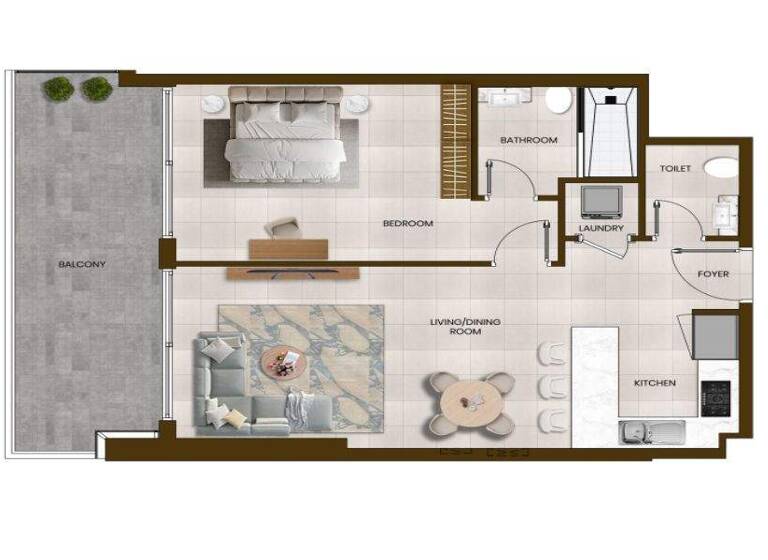 Wohnung zum Kauf - Erstbezug provisionsfrei 347.862 € 2 Zimmer 79,2 m² Dubai