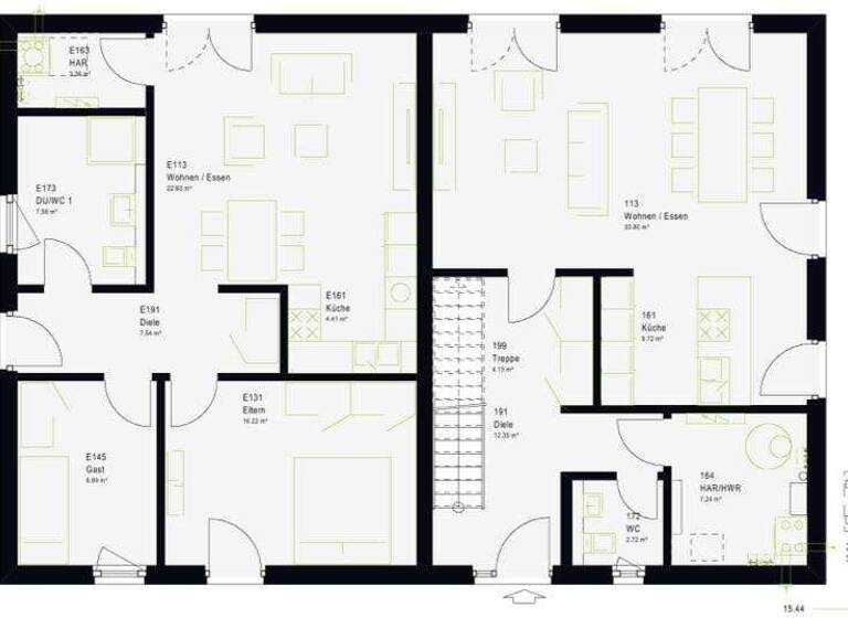 Haus zum Kauf - Neubau provisionsfrei 468.499 € 9 Zimmer 264 m²<br/>Wohnfläche 450 m²<br/>Grundstück Oppelsbohm Berglen 73663