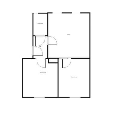 Wohnung zur Miete 347,71 € 2 Zimmer 48 m² 1. Geschoss frei ab 13.10.2024 Alsenstraße 10 Innenstadt / Staberg / Knapp Lüdenscheid 58511