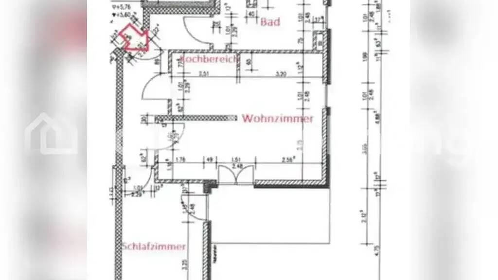 Wohnung zur Miete Tauschwohnung 865 € 2 Zimmer 69 m² 1. Geschoss Holweide Köln 51067