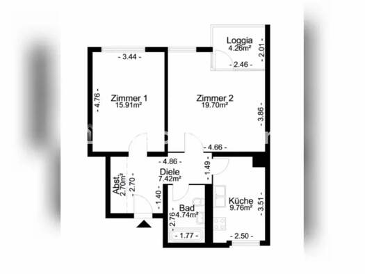 Wohnung zur Miete Tauschwohnung 480 € 2,5 Zimmer 63 m² 1. Geschoss Moabit Mitte 10119