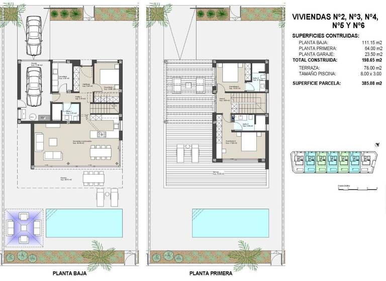Haus zum Kauf provisionsfrei 995.000 € 4 Zimmer 199 m² 385 m² Grundstück Residencia El Alba Torre - Pacheco  30709